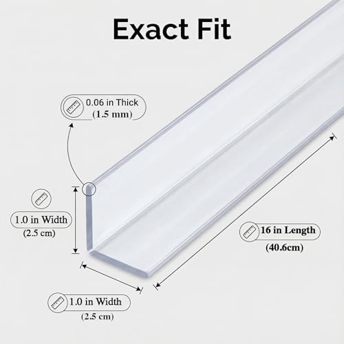 Clear Self-Adhesive Wall Corner Protectors，Corner Guards & Edge Protector for Wall Door Frame Cabinet Baseboard & Door, Table, Stair (3x40cm/1.18x15.75in)