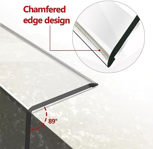 Self-Adhesive Clear Wall Corner Protector - 2Pack, 39.4 x 1.18 in