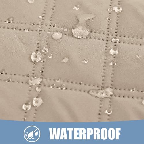 Smiry Waterproof Reversible Pet Couch Covers for Dogs