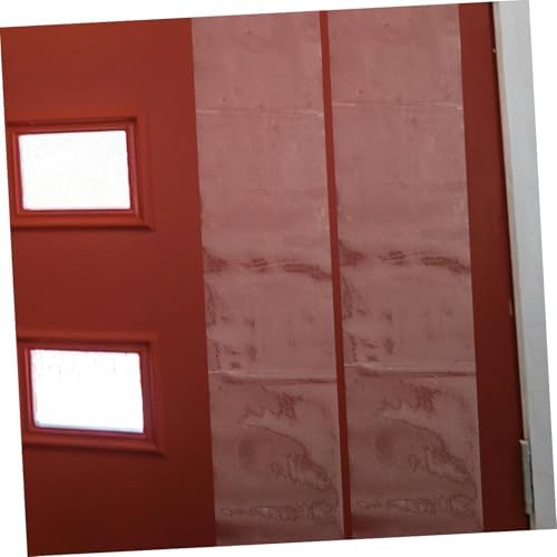 SUPVOX 4pcs Dog Scratch Shield Door Protector Transparent Flexible Guard Tape for Doors Walls and Furniture Prevents Pet Damage and Maintains Aesthetic Appeal