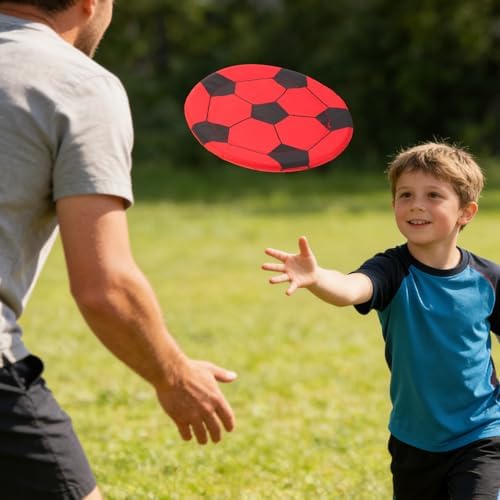 3 Pack Toss Flying Discs for Kids, Throwing Disc Game, Puppy Easy to Learn and Play, Foldable Cooling Fans Bulk for Summer Outdoor Sports Event, 10 Inch