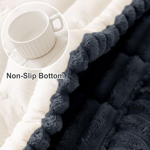 hyha Couch Cover for Dogs, Washable Non Slip Plush Flannel Sofa Protector