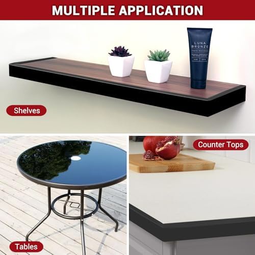 Rubber Edge Trim, 3/4" Black Color, 20Ft
