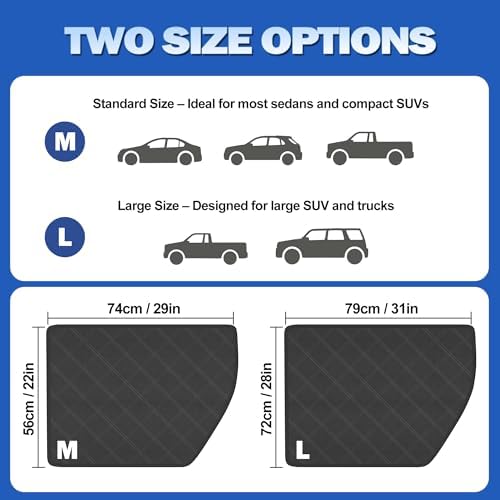Instraella Car Door Protector for Dogs, 2-Pack, Protects from Dog Scratches