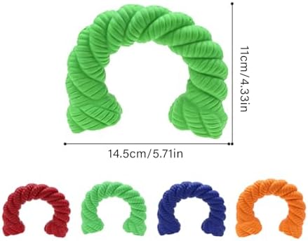 COOLHOOD Natural Rubber Dog Chew Toy with Durability for Aggressive Chewers Promotes Dentals Health Easy