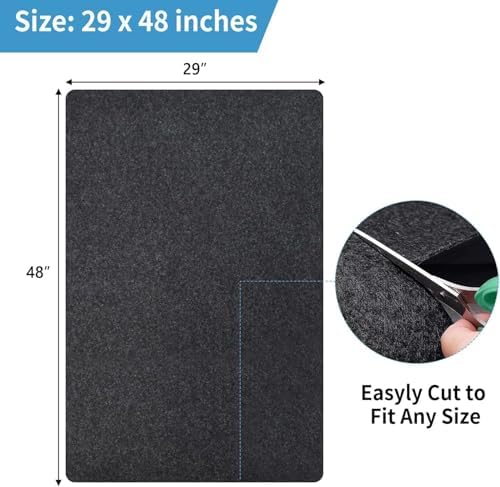 Kennel Pad Dog Crate Mat Liner, 48" x 29" - 1 Pack
