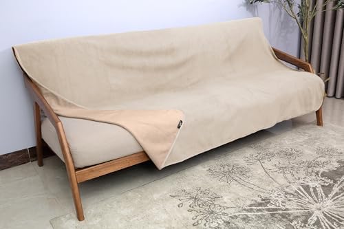 Catalonia Waterproof Bed Blanket, Washable Reversible Furniture Protector