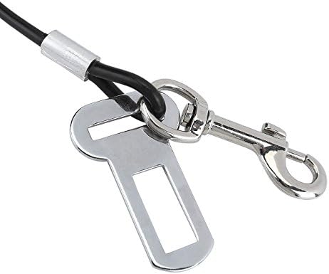 Chew Proof Dog Car Seatbelt Safety Restraint Stainless Steel Tether Cable