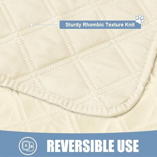 Smiry Waterproof Reversible Pet Couch Covers for Dogs