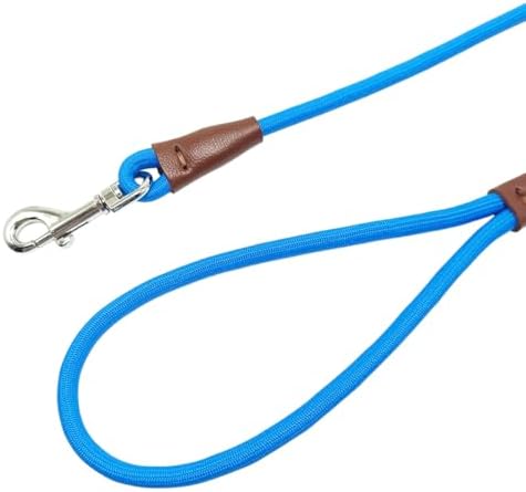 MayPaw Small Rope Dog Leash 10FT, 1/4-in Lightweight Strong Nylon Pet Lead