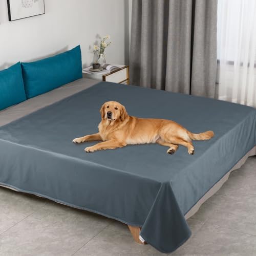 Ameritex Pet Bed Blanket Reversible 100% Waterproof Velvet Super Soft for Sofa and Bed
