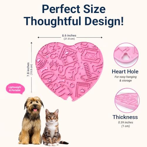 Interactive Cat Puzzle Feeder & Dog Enrichment Toy, Slow Feeder for Indoor Cats, Kittens, Puppies & Small Dogs, Treat Dispensing Food Puzzle to Encourage Foraging, Mental Stimulation & Reduce Boredom