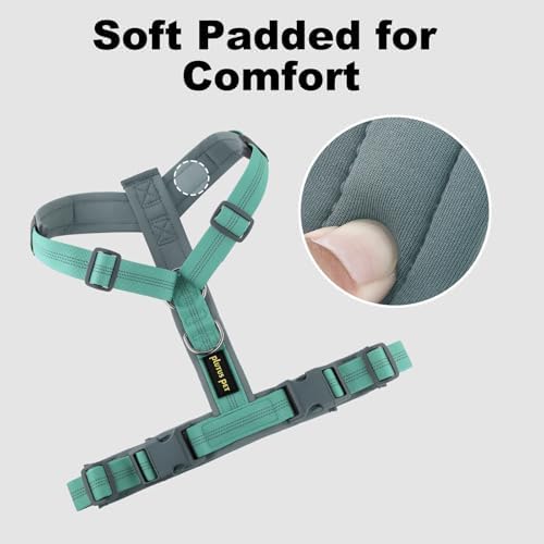 Plutus Pet No Pull Dog Harness, Adjustable Nylon Harness with Soft Padding
