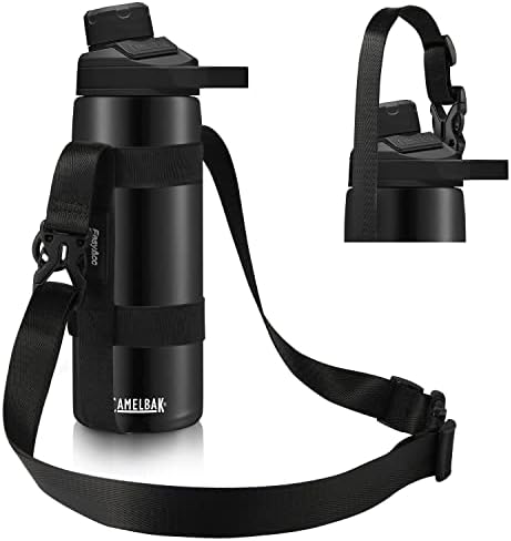 EasyAcc Water Bottle Holder Strap Sling, for Owala FreeSip 24 32 40 oz, Hydro Flask, Cirkul, Yeti, Stanley Flip, Universal Water Bottles, with Carabiner, for Walking Curise Travel (Bottle Excluded)