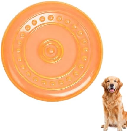 DONGKER Dog Flying Disc Toy, Outdoor Training Play Toy 9.25"
