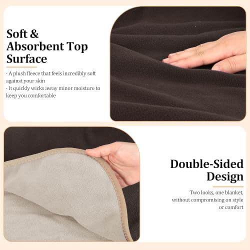 Catalonia Waterproof Bed Blanket, Washable Reversible Furniture Protector