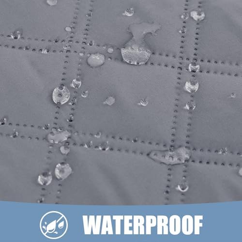 Smiry Waterproof Reversible Pet Couch Covers for Dogs