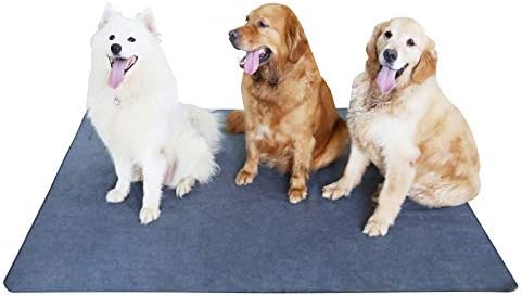 Peepeego Non-Slip Dog Pee Pad 65"x48" Washable,Waterproof for Training, Whelping