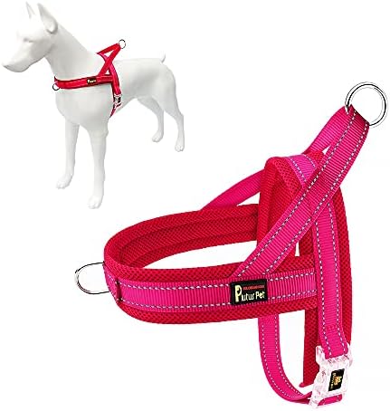 Plutus Pet No Pull Dog Harness for Medium Sized Dog, Breathable Mesh Padded