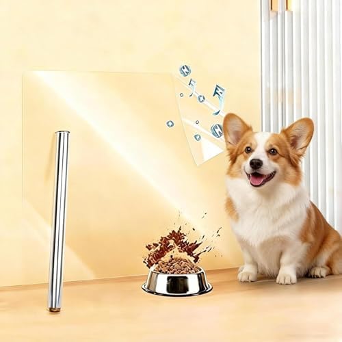 Clear Electrostatic Wall Protective Film, Clear Contact Paper Peel and Stick Wallpaper for Furniture, Dog, Trash Can, Food Splash, Back Chair (10M)
