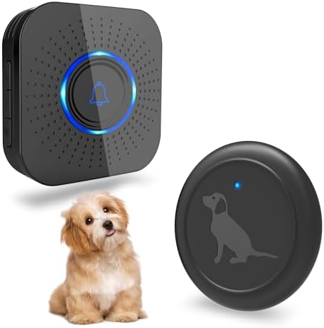 Wireless Dog Doorbell to Go Outside wiht 4 Notification Modes