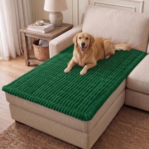 hyha Couch Cover for Dogs, Washable Non Slip Plush Flannel Sofa Protector