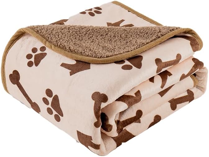 Waterproof Pet Blanket for Small Dogs and Cats 30"x40"