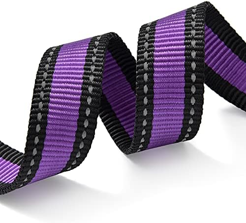 Mile High Life Reflective Dog Collar, Adjustable Lightweight Quick Release