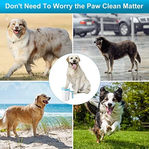 Rechargeable Automatic Dog Paw Cleaner, 2 in 1 Dog Paw Washer Cup