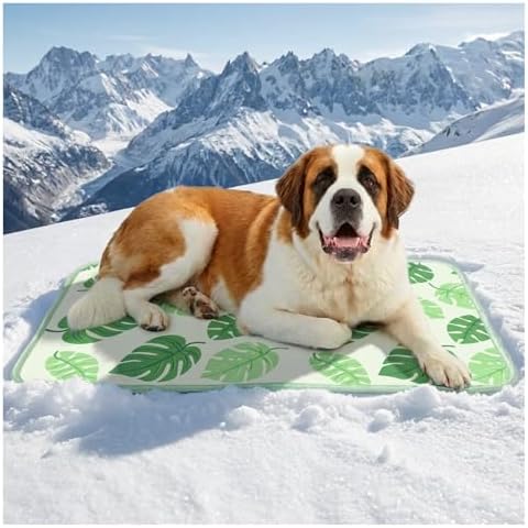 furrybaby Cooling Mat for Dogs,Stylish Patterns,Self Cooling Indoor Outdoor