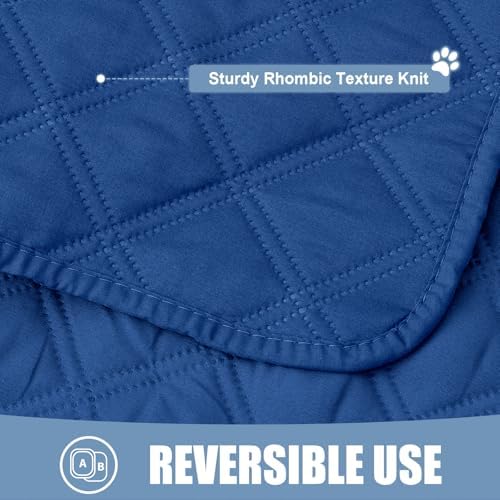 Smiry Waterproof Reversible Pet Couch Covers for Dogs
