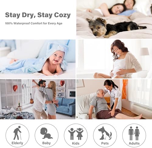 Catalonia Waterproof Blanket for Bed, Reversible Leakproof Throw