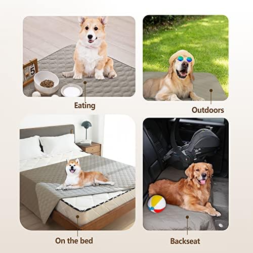 gogobunny Waterproof Dog Blanket, Couch Covers for Sofa, Reusable Pee Pads