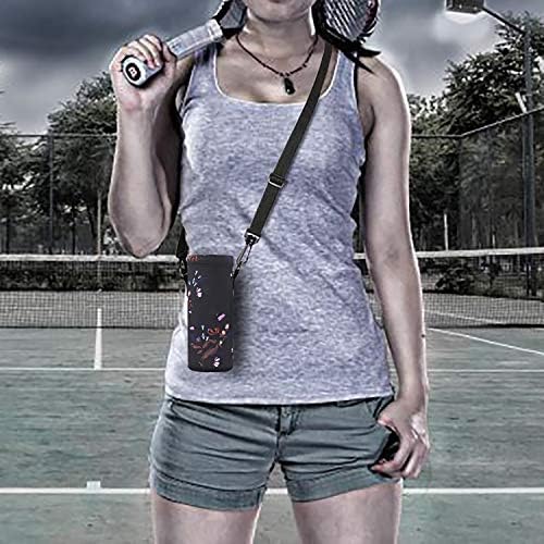 AUPET Water Bottle Bag Carrier,24oz/32oz Insulated Neoprene bottle Sling Holder Case Pouch Cover for 1000ML/750ML Bottles with Shoulder Strap for walking