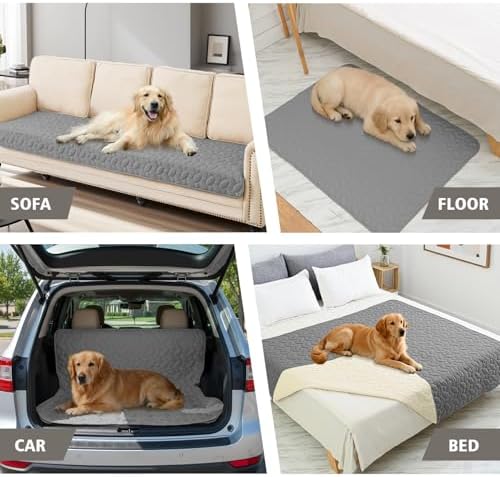 Ameritex Pet Bed Cover Dog Bed Blanket for Sofa and Furniture Waterproof New Pattern Design