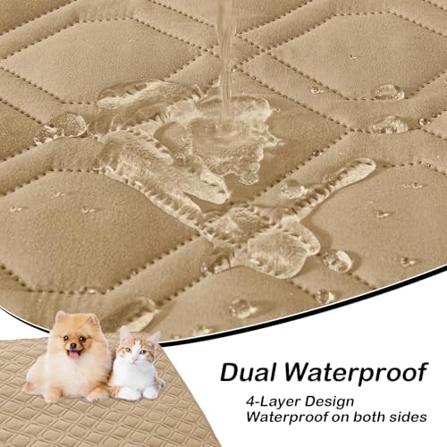 hyha Waterproof Dog Bed Blanket - Soft Pet Blanket & Sofa Cover for Dogs