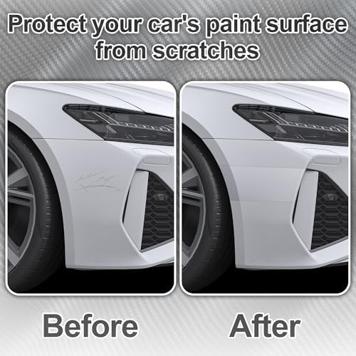 Arespark Car Door Edge Protector, Clear Carbon Fiber Sill Guard Vinyl Film with Anti-Scratch Anti-Collision Protection for Most Vehicles with Free Tool Kit (3inx30ft)