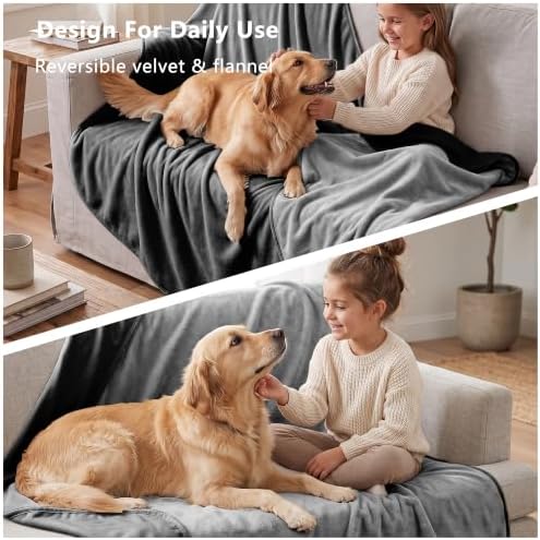 Waterproof Blanket for Dogs - Reversible Furniture Protector