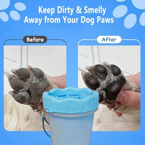 Dog Paw Cleaner and Washer Kit with Towel