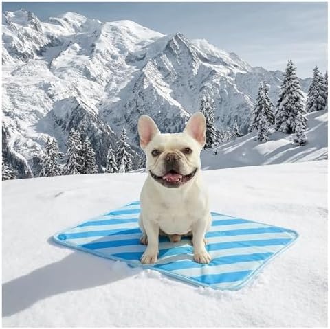 furrybaby Cooling Mat for Dogs,Stylish Patterns,Self Cooling Indoor Outdoor