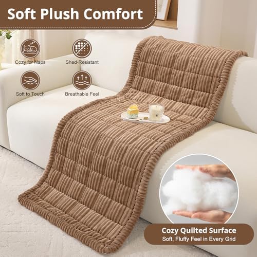 OstepDecor Couch Cover for Dogs, Washable Non Slip Sofa Cover for Pets