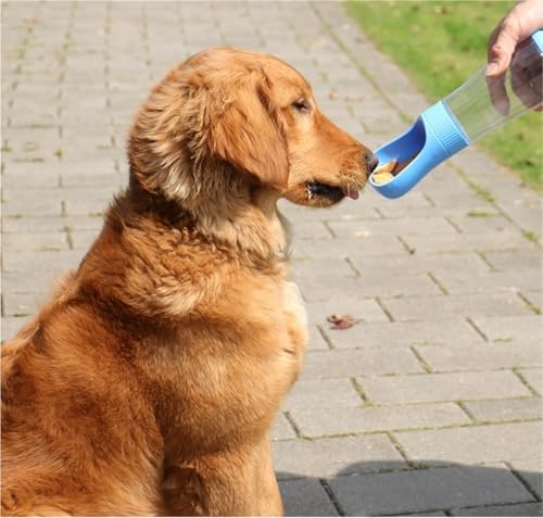 Portable Dog Water Bottle Wide Mouth 330/510ml Travel Dispenser