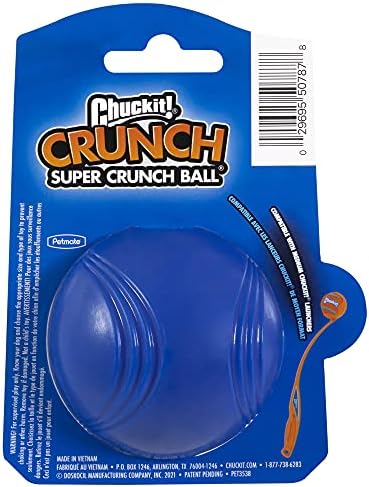 Chuckit! Crunch Ball Dog Toy, Medium for All Breed Sizes