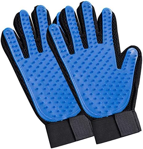 Franklin Sports SHED-MASTER De-Shedding Pet Grooming Gloves