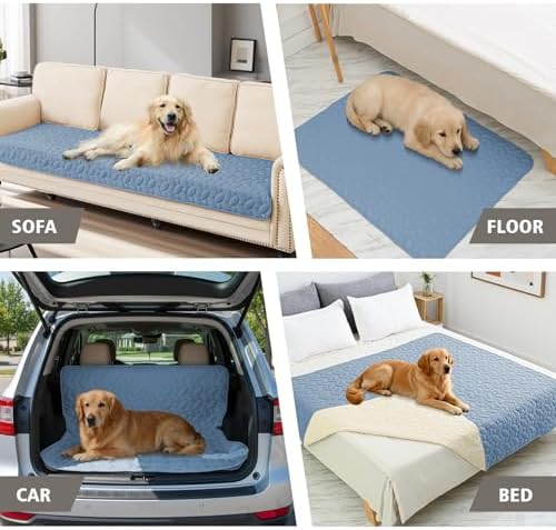 Ameritex Pet Bed Cover Dog Bed Blanket for Sofa and Furniture Waterproof New Pattern Design