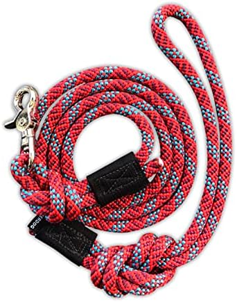 Wilderdog Climbing Rope Quick Clip Dog Leash - 5 ft - Maple