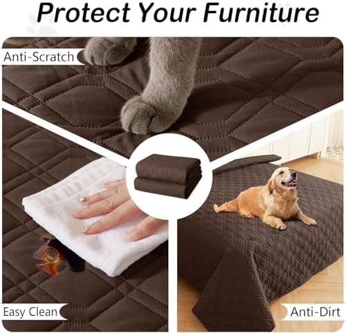 hyha Waterproof Dog Bed Blanket - Soft Pet Blanket & Sofa Cover for Dogs