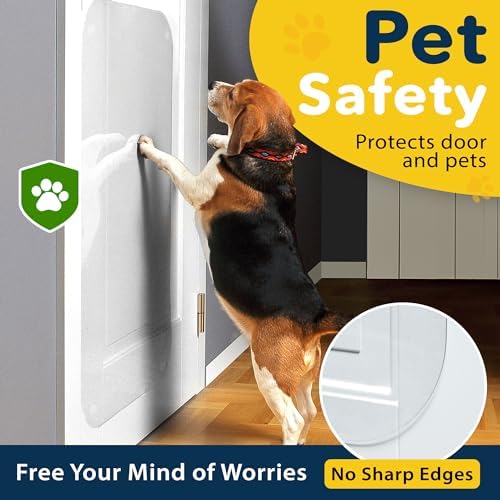 PROTECTO 2Pack Door Protector from Dog Scratching, 15x4 Door Scratch Guard