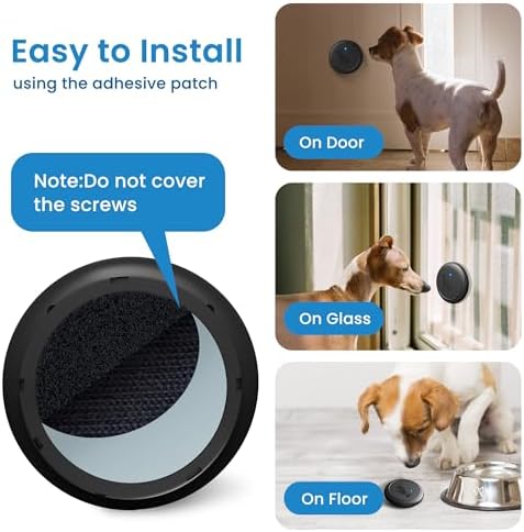 Wireless Dog Doorbell to Go Outside wiht 4 Notification Modes