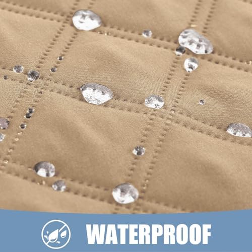 Smiry Waterproof Reversible Pet Couch Covers for Dogs